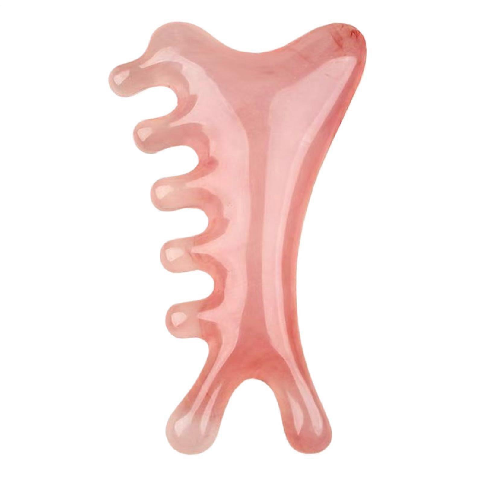 Hair Massage Comb Resin Board Scalp Scrubber For Head Neck And Leg Massage Tools Eye And Nose Facial Scraping Tool