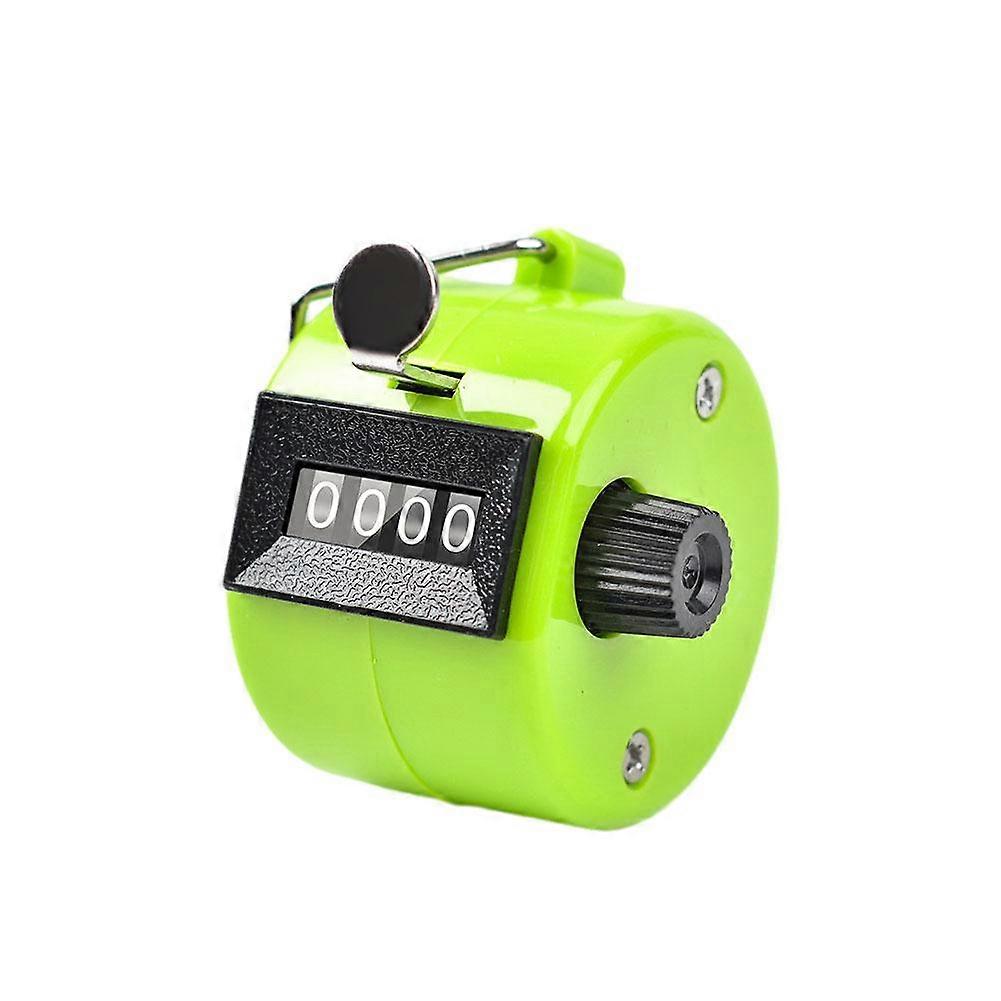 Mechanical Tally Counter Hand Held 4 Digit Palm Golf Finger Counting Clicker