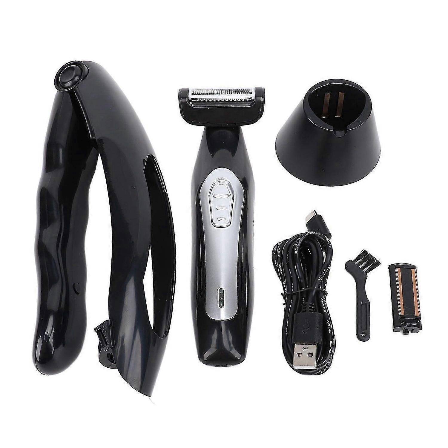 2025 Latest Model Back Trimmer for Men Wet Dry Use Ergonomic Rechargeable Long...