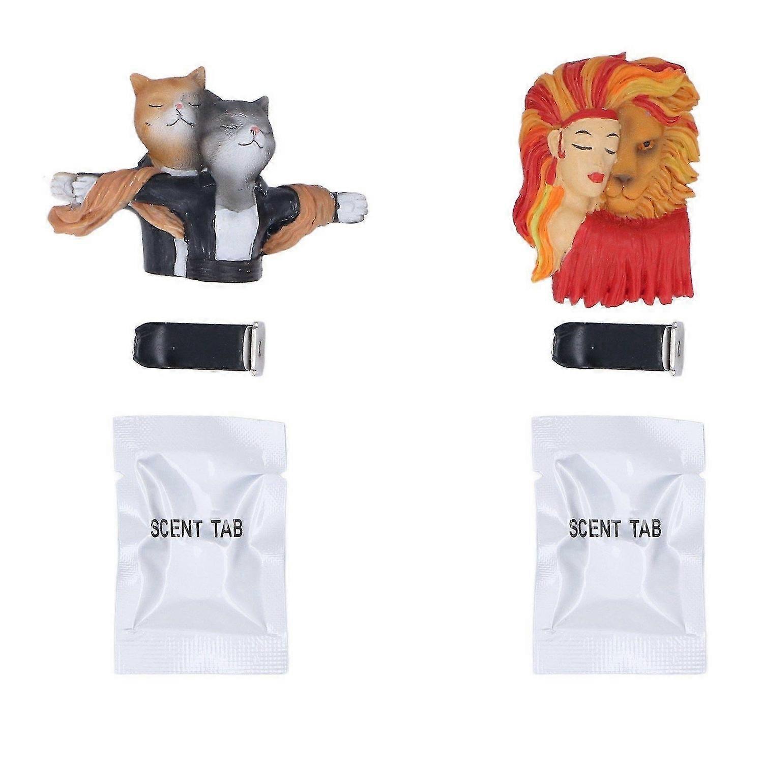 2025 أحدث طراز لطيف سيارة معطرات الهواء تنفيس كليب زخرفة جيدة الحفاظ على