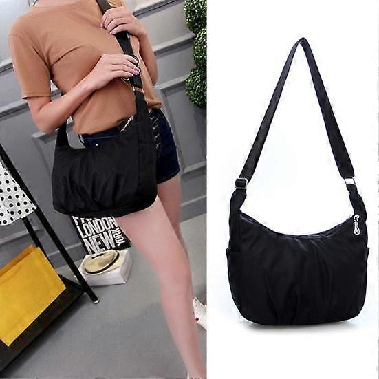Shoulder Bag Zipper Closure Waterproof Large Capacity Bag