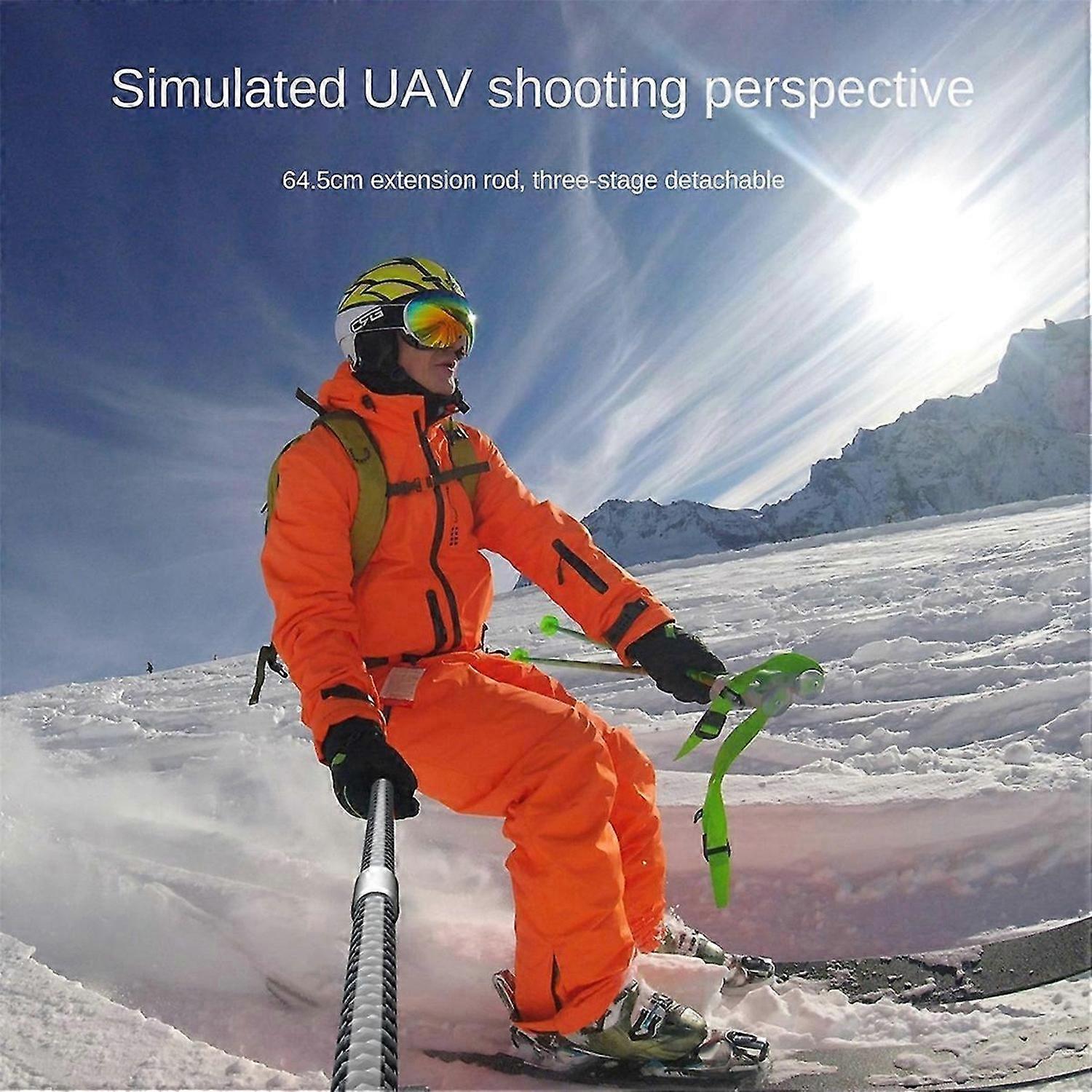 1/4 Screw Ultra-Light Selfie Stick Suitable for Shadow Stone Insta