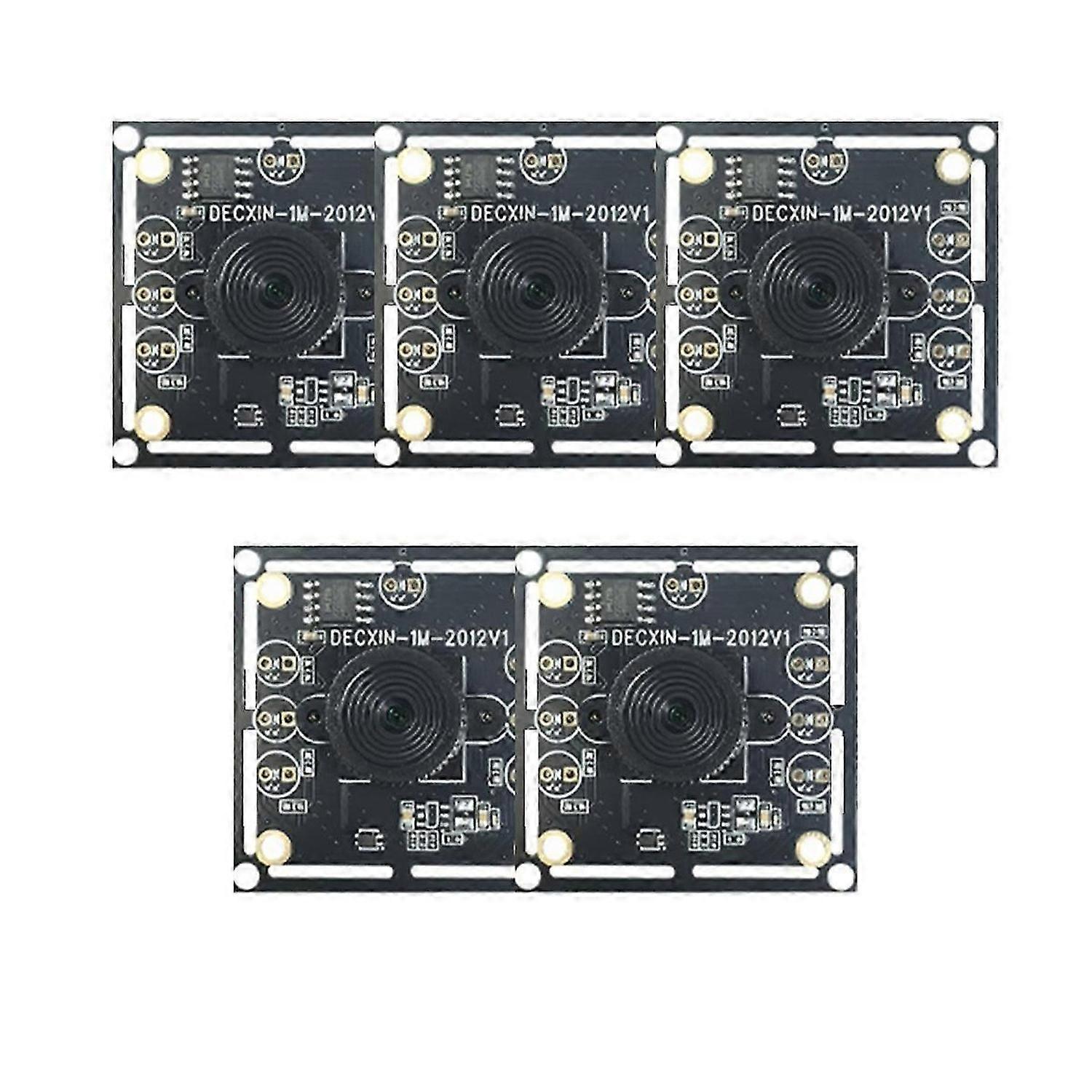 New 5Pcs 100 Degree Camera Module 1MP OV9732 1280x720 USB Free Driver Manual Focus,with 0.6 Meter Ca