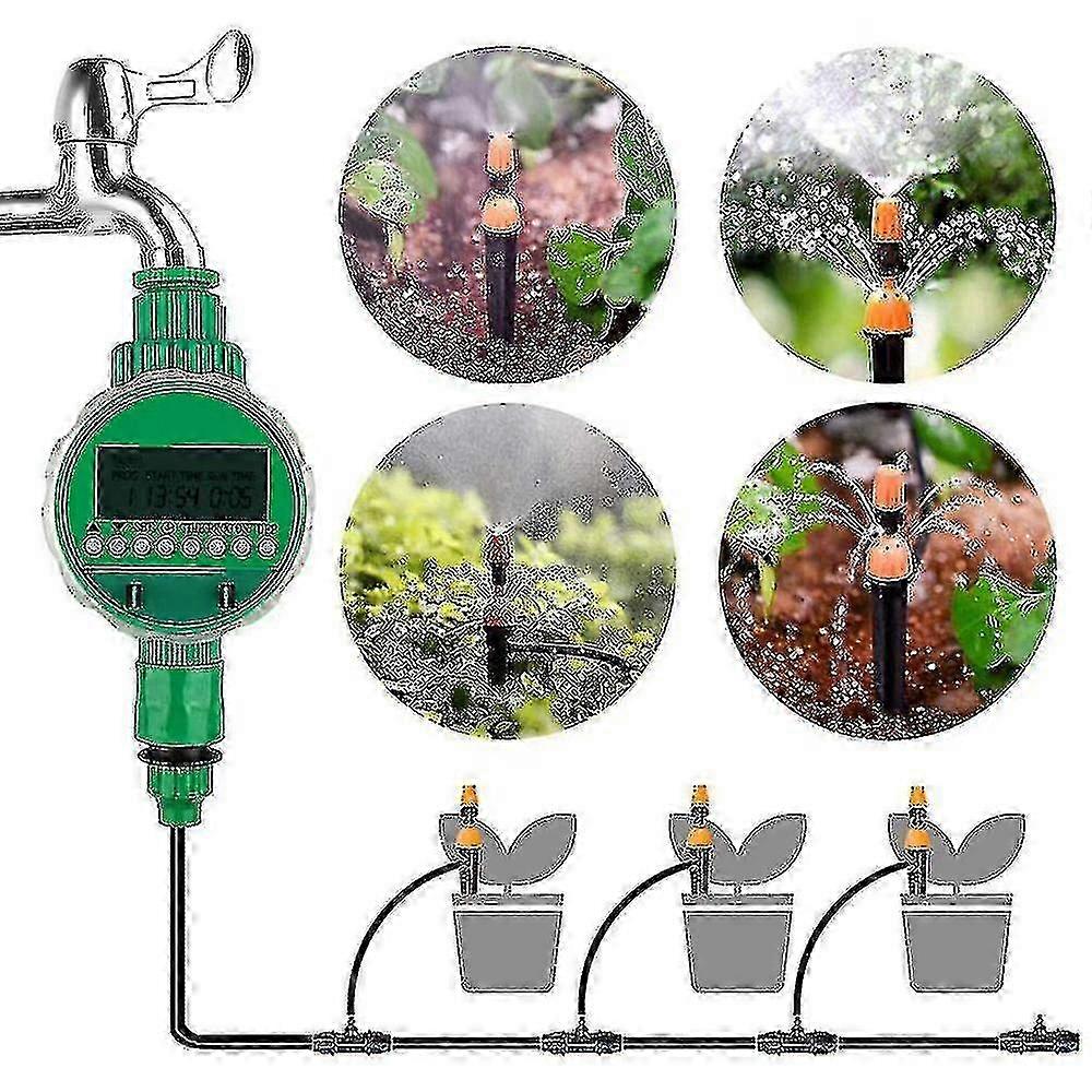 2025 Automatic Watering Water Timer, Lcd Display, With Protective Cover