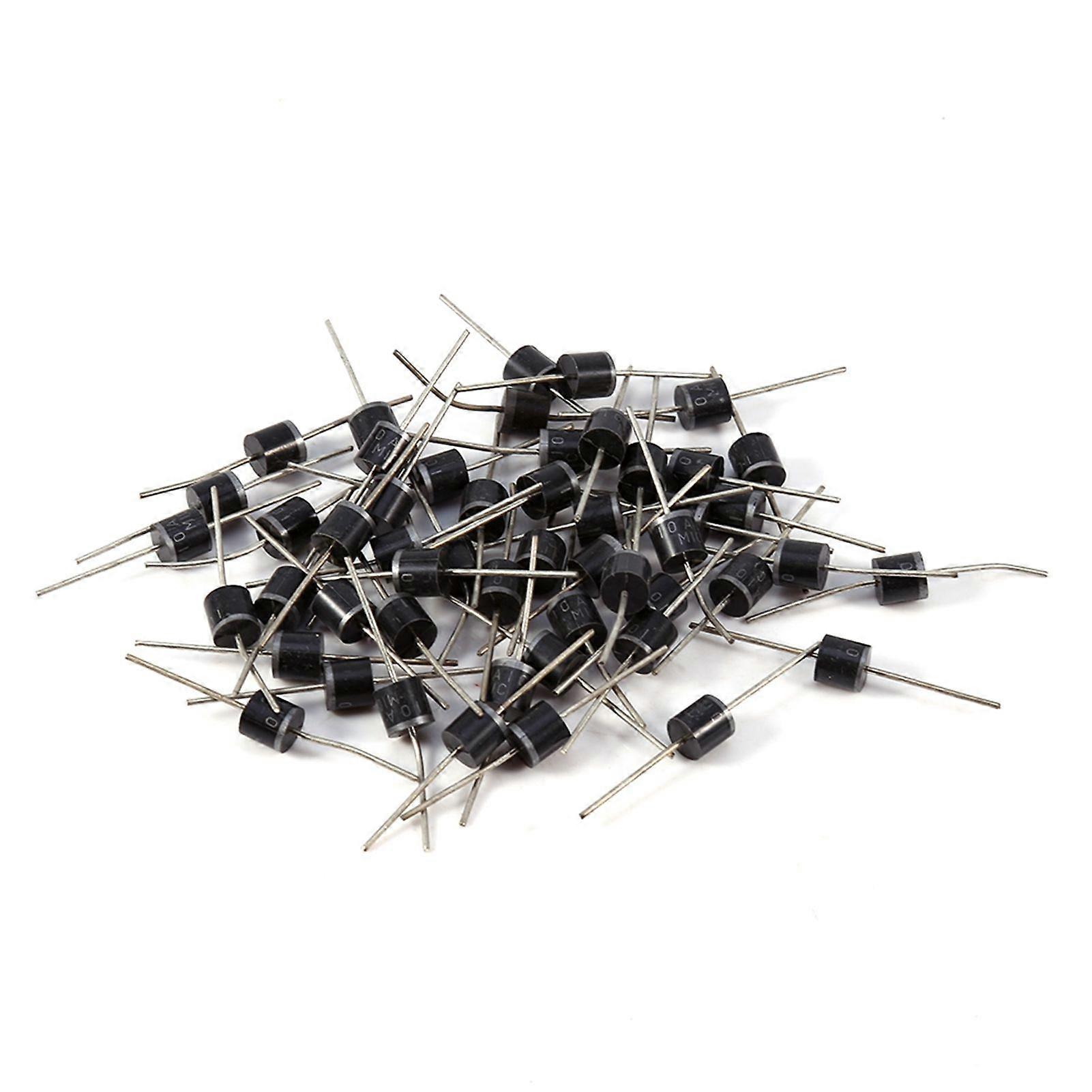 50pcs 10A10 1000V 10A High Voltage Rectifier Diodes