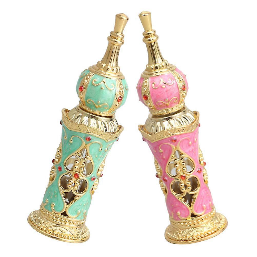 Glass Fragrance Bottle Small Perfume Bottle for Storage Use 10Pcs