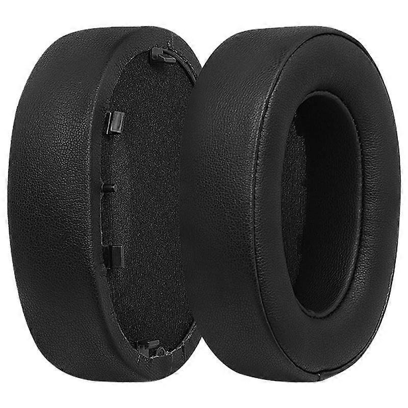 2pcs Earphone Replacement Earpads For Sony Protein Leather(Black)