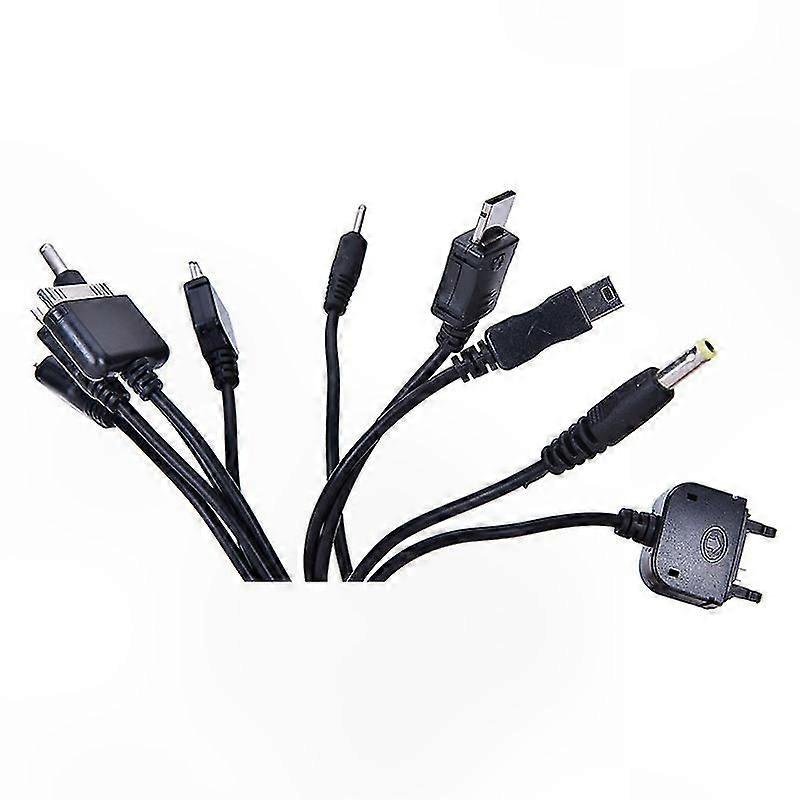 10-in-1 Universal USB Charging Cable for Mobile Devices