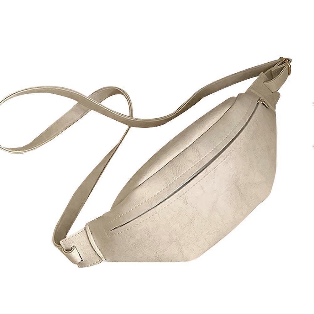 Vintage Waist Pack PU Adjustable Chest Bag for Storage Use