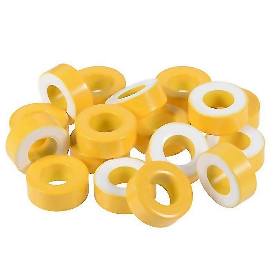 For And Ring Ferrite Core Iron Powder Ring Core Yellow White