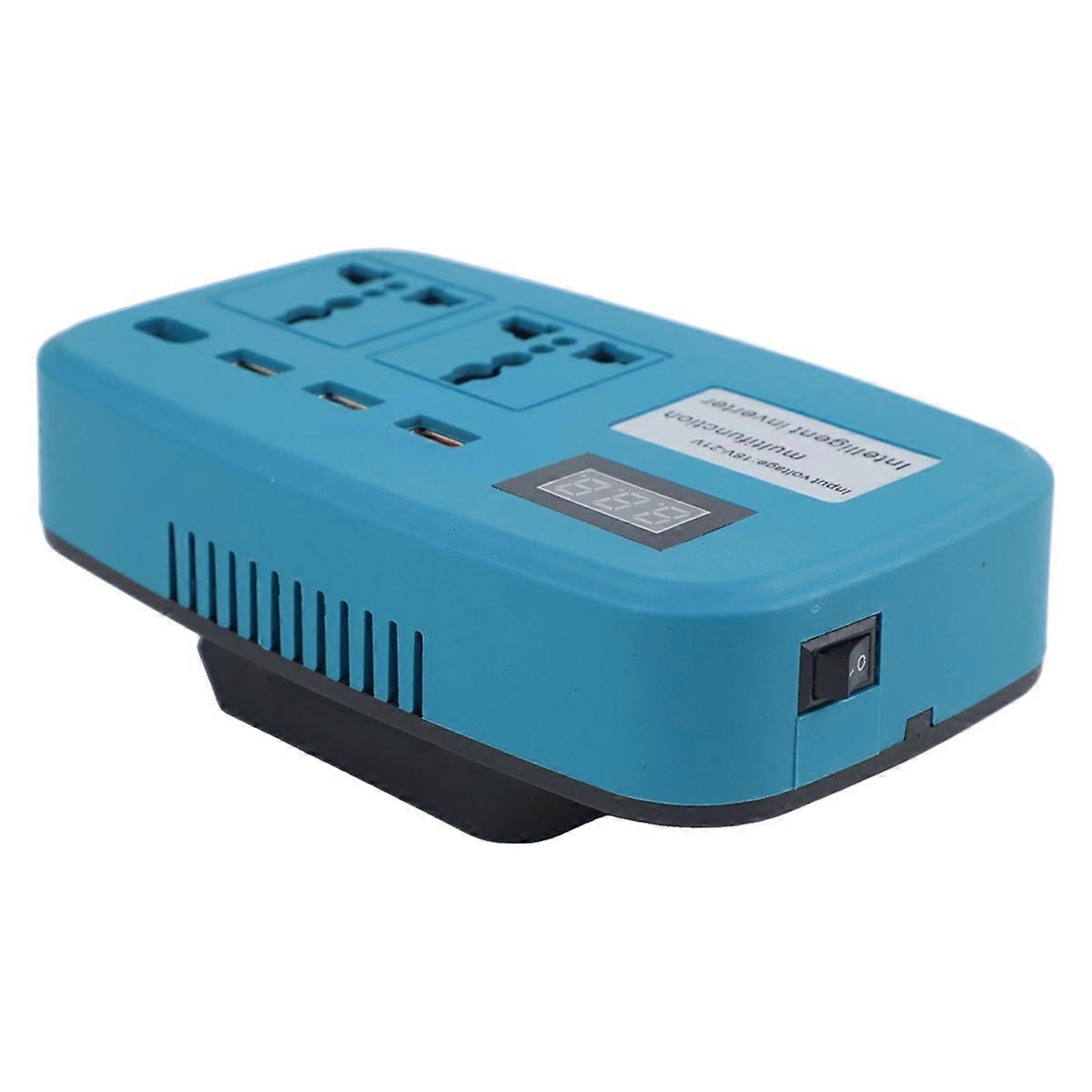 Camping Adventures Green Portable Power Solution Battery Converter