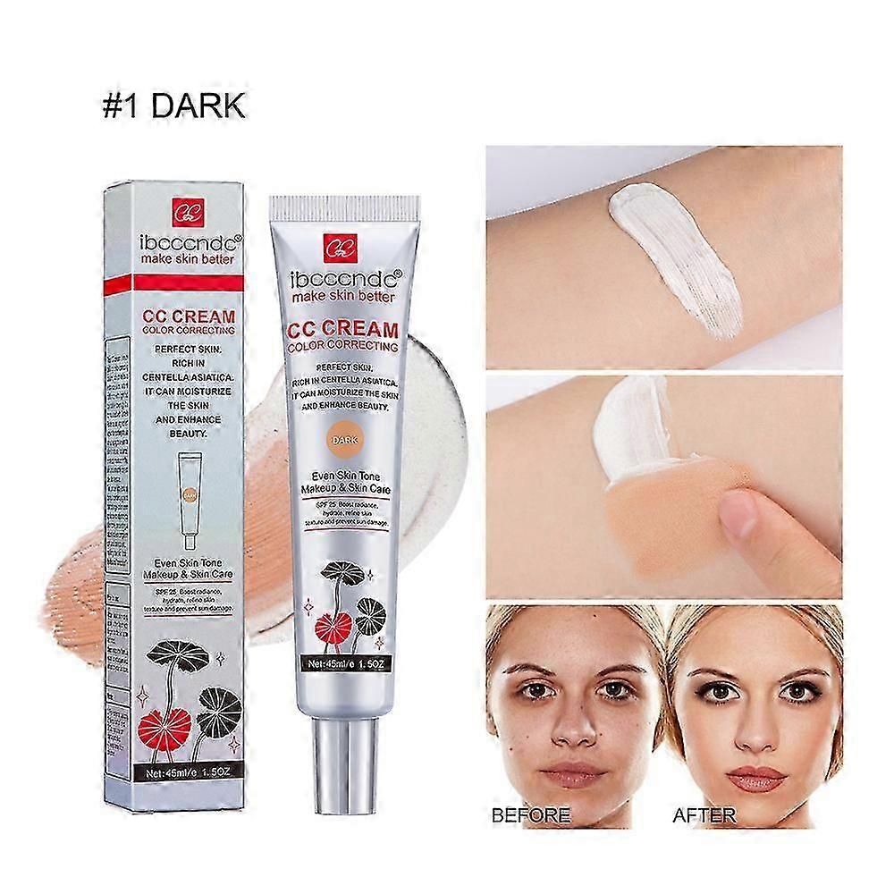 Cc Cream With Centella Asiatica Color Correcting Cc Cream Lightweight Skin