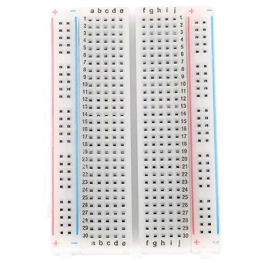 10 Pcs PCB Test Mini Breadboard Breadboard 400 Contacts 8.5 x 5.5 cm