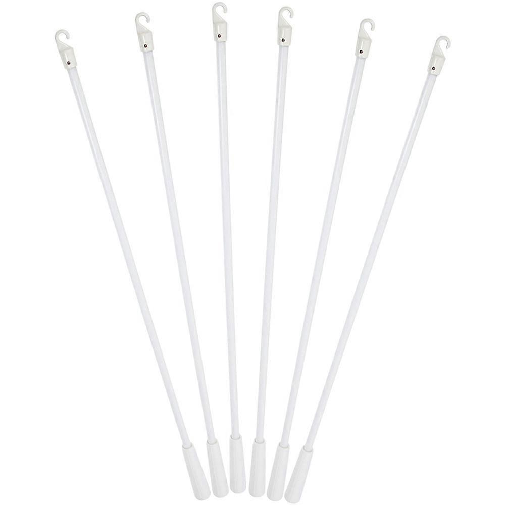 Long Blind Wand 12 Pcs Universal Fit Tilt Rods Perfect For Window Decoration Light Weight Design