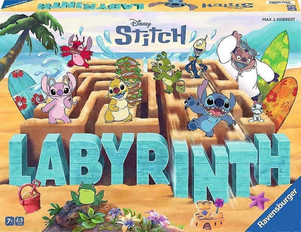 Disney Stitch Labyrinth Board Game