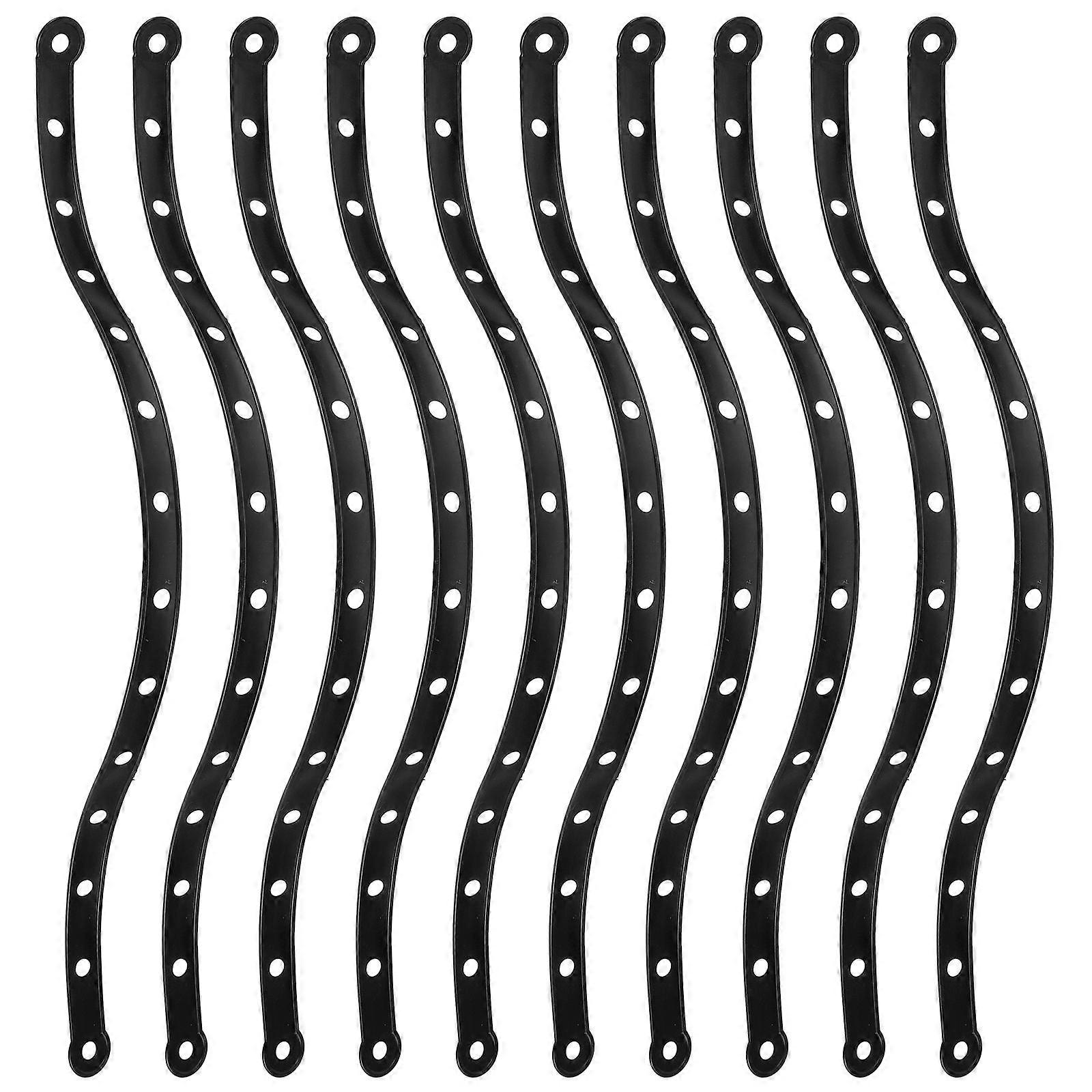 Connection Strips Closet Hanger for Wardrobe Clothes 100Pcs Plastic