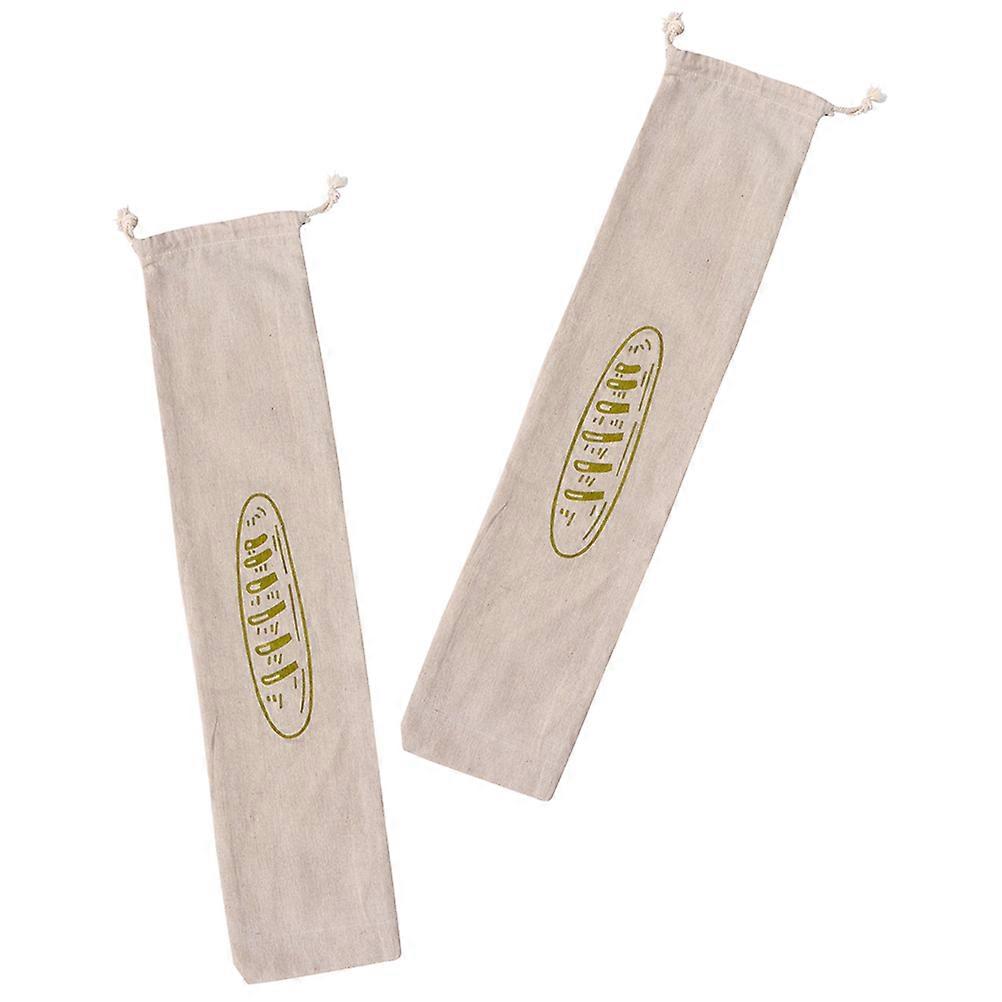 Linen Bread Bag for Wrapping 6Pcs Reusable Drawstring Bread Bags