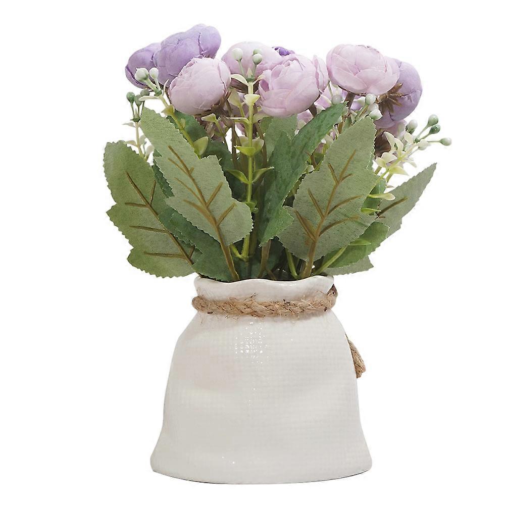 Simulation Bonsai Nordic Abstract Flower Pot Decorative Plant 1Pcs