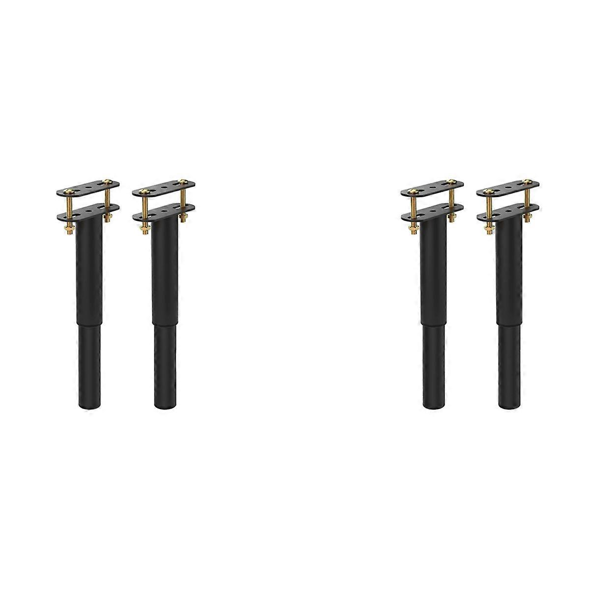 2PCS (7-13.5Inch) Adjustable Metal Bed Frame Support Legs