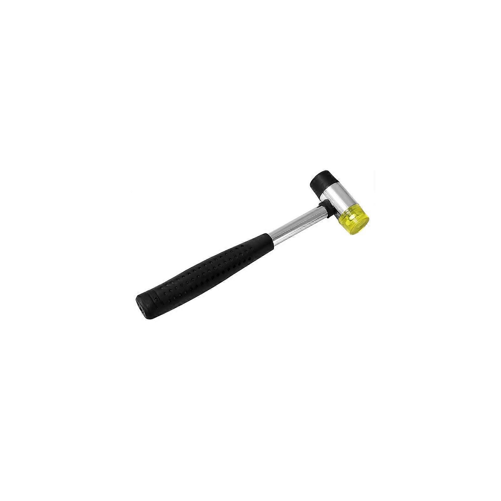 Hammer DoubleFaced Soft Hammer Mallet Rubber Head NonMarring SoftFace Mallet For Home Decoration