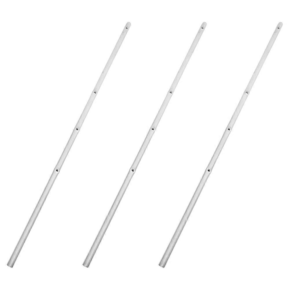 Iron Foosball Table Poles for Soccer Machine Replacement 12Pcs Silver