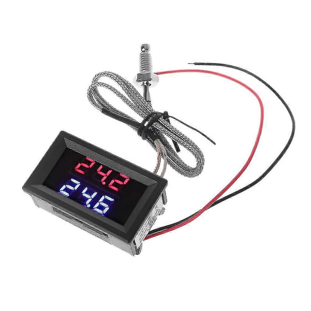 Industrial Temperature Monitoring Meter Dual Digital Led Display Thermocouple