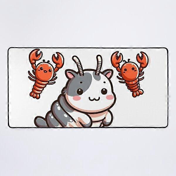 A NEW cutey isopod Desk Mat