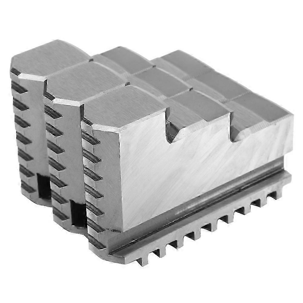 3 Pcs 20CrMnTi Internal Jaws for K11-200 8in Lathe Chuck