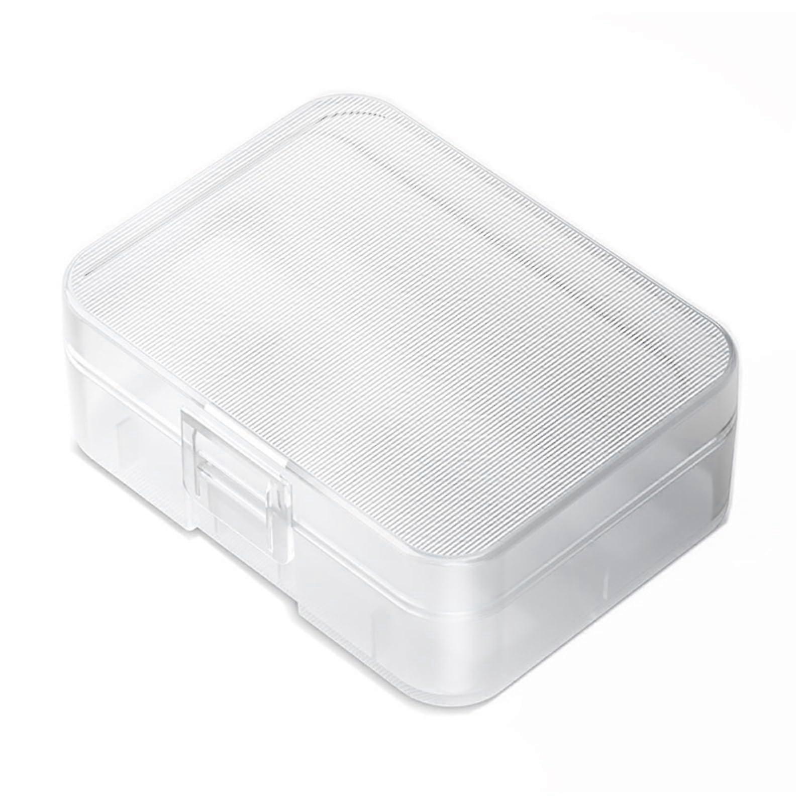18500 Battery Case Small Size EDC Organizer Shock Resistant Protective Case Secure Lock