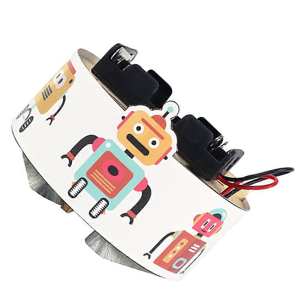 DIY Stem Projects Robot Model for Kids Assembly Robot Cleaner 2Sets