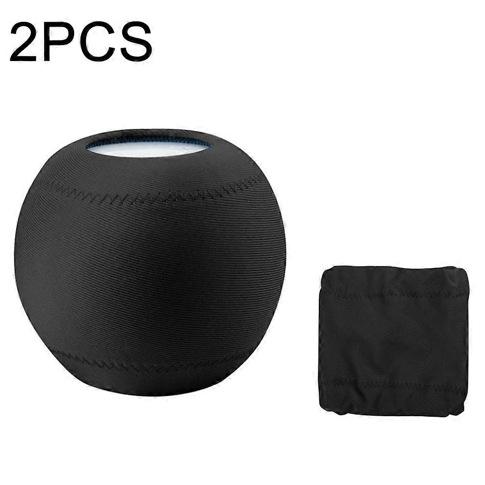 2 PCS For Homepod Mini Smart Speaker Dust Cover