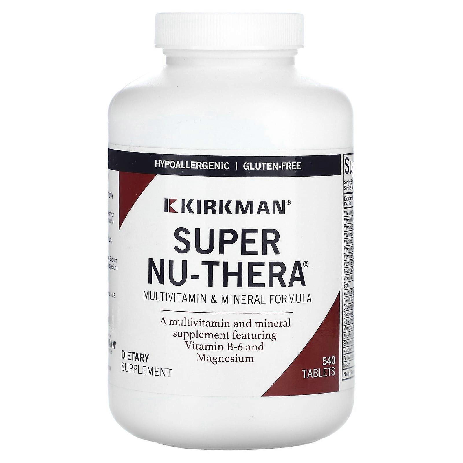 Super Nu-Thera, 540 Tablets