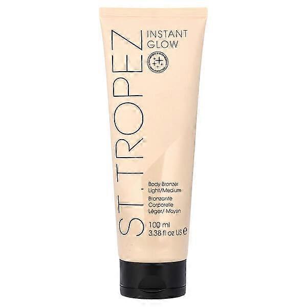 St. Tropez, Instant Glow, Body Bronzer, Light/Medium, 3.38 fl oz (100 ml)