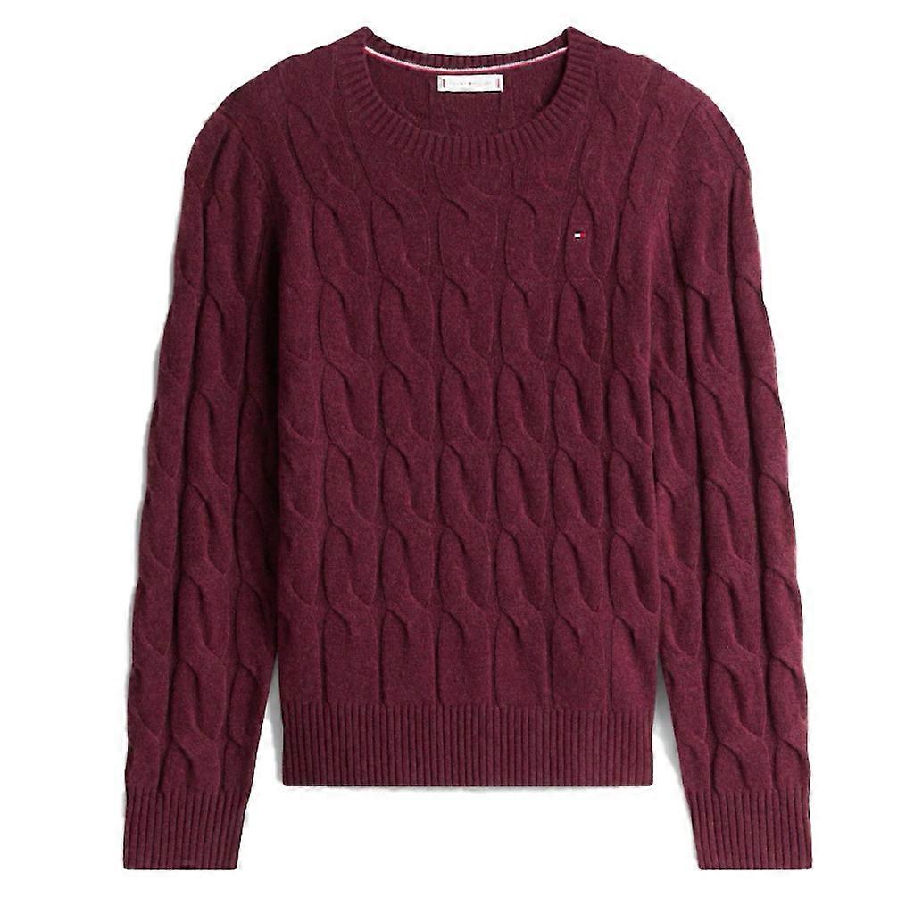 Sweat-shirts Tommy Hilfiger en laine douce torsadée C-nk Ls