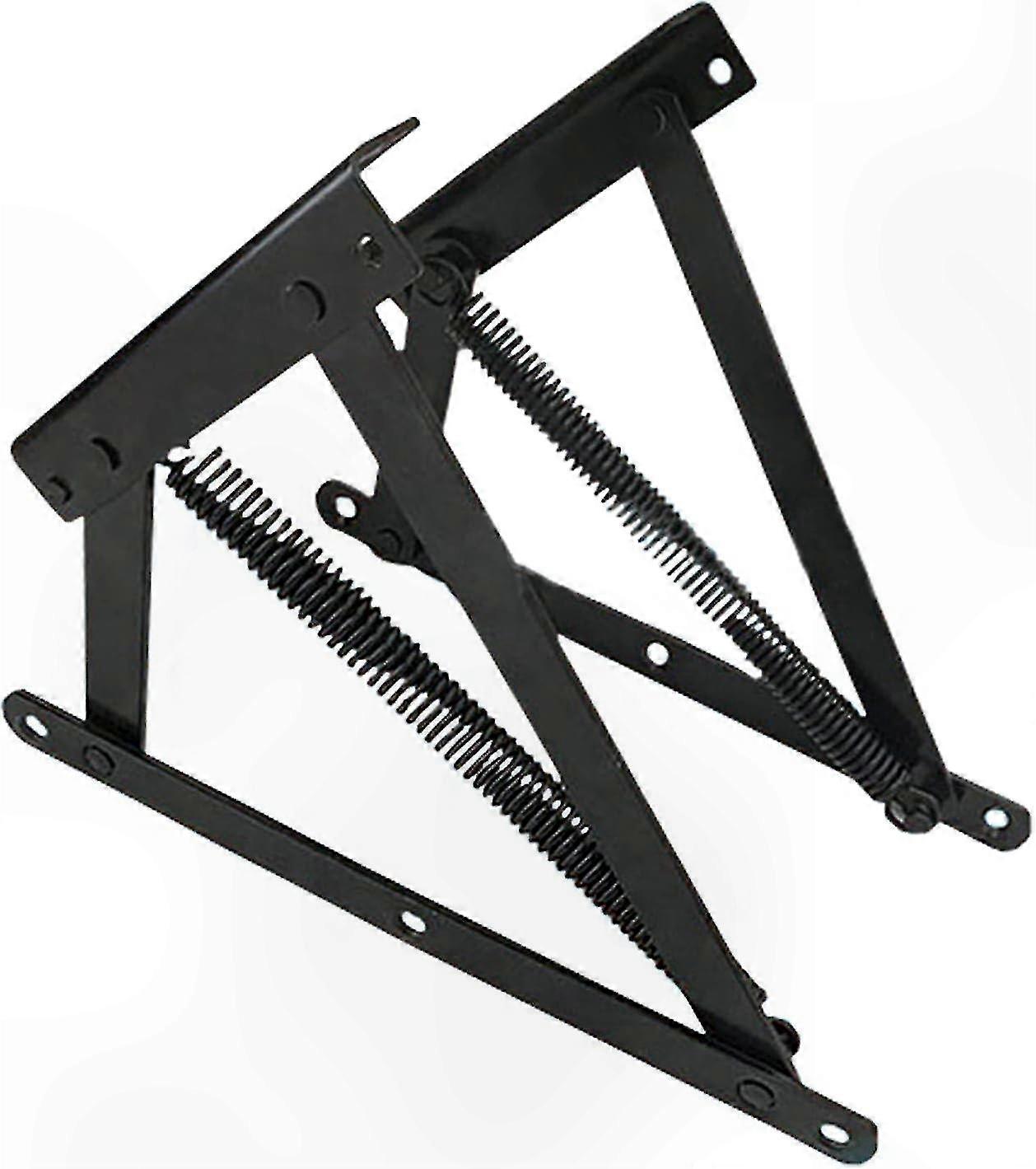 Pair of Storage Hinges with Spring Mechanism for Recliners Beds and Sofas with Storage Functionality