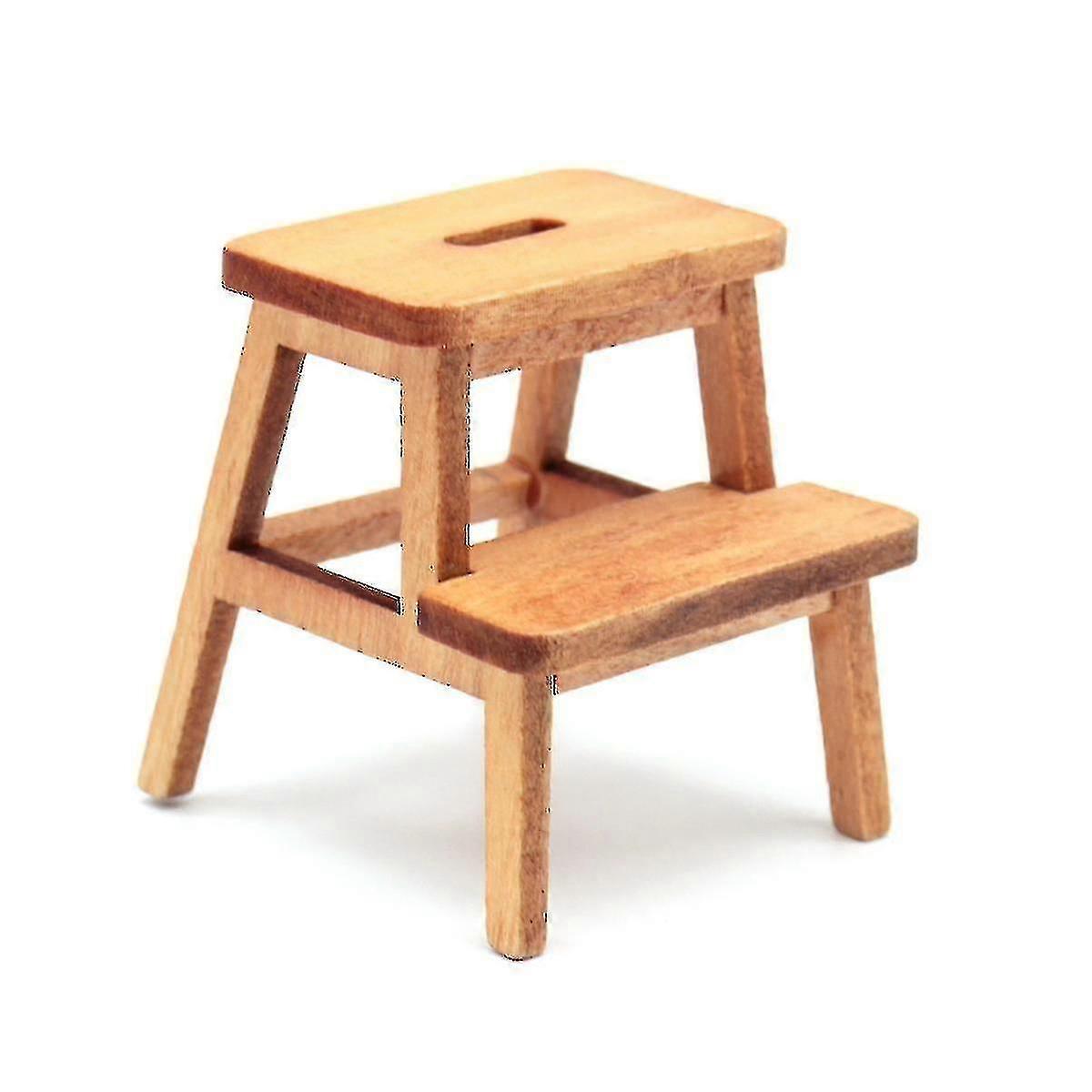 Double-layer Step Stool Footstool (1/12) for Holding 25-26
