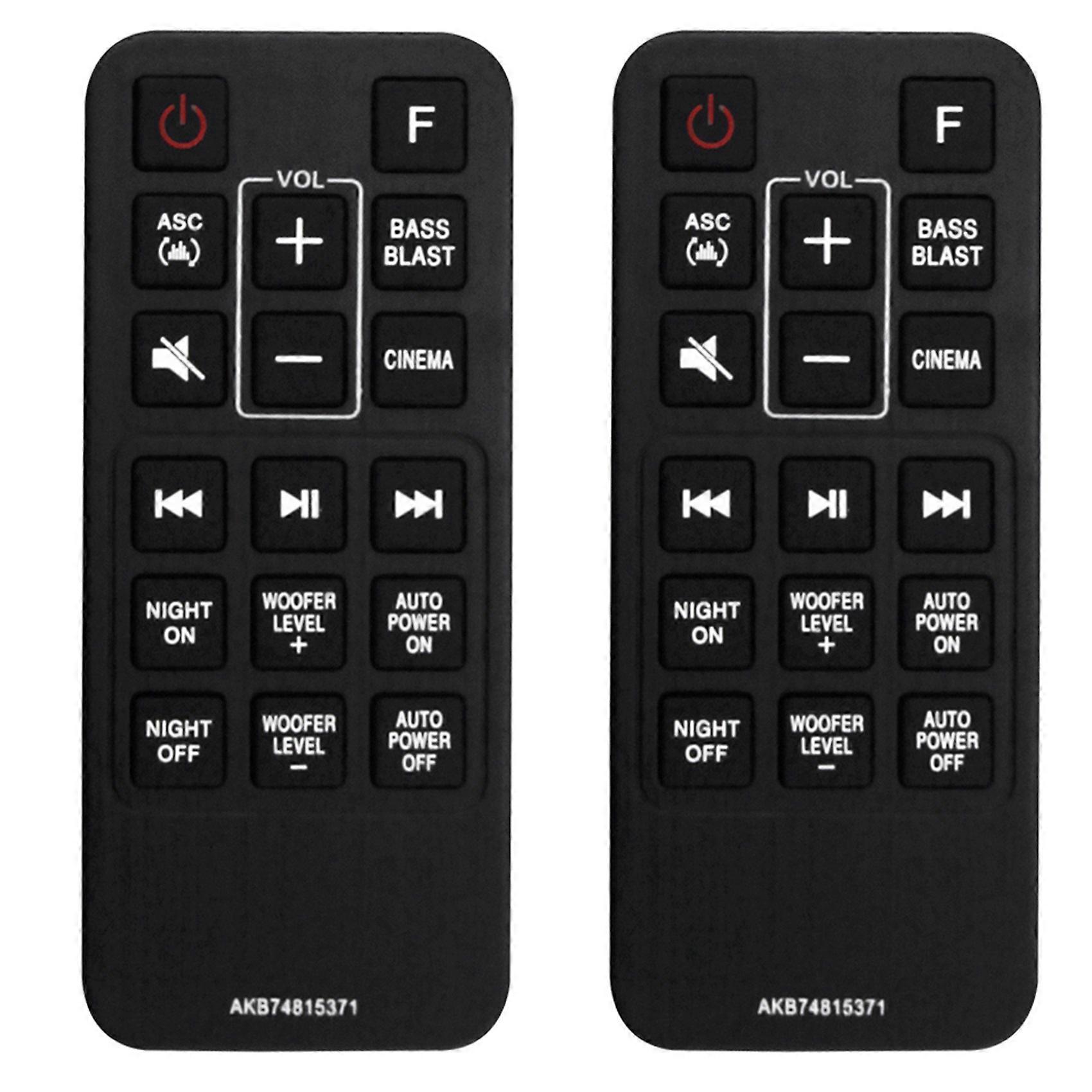 AKB74815371 Fernbedienung für Soundbar SJ3 SJ4 SPJ4B-W austauschen