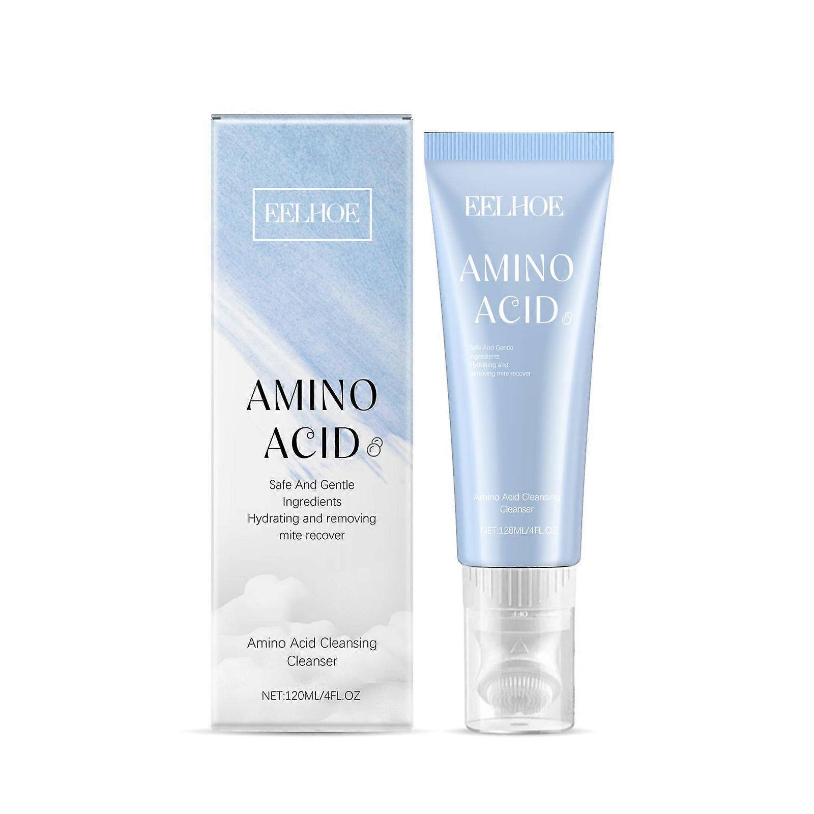 Eelhoe Amino Acid Facial Cleanser - Refreshing, Non-Greasy, Gently Cleanses Pores, Moisturizing And Hydrating Cleanser