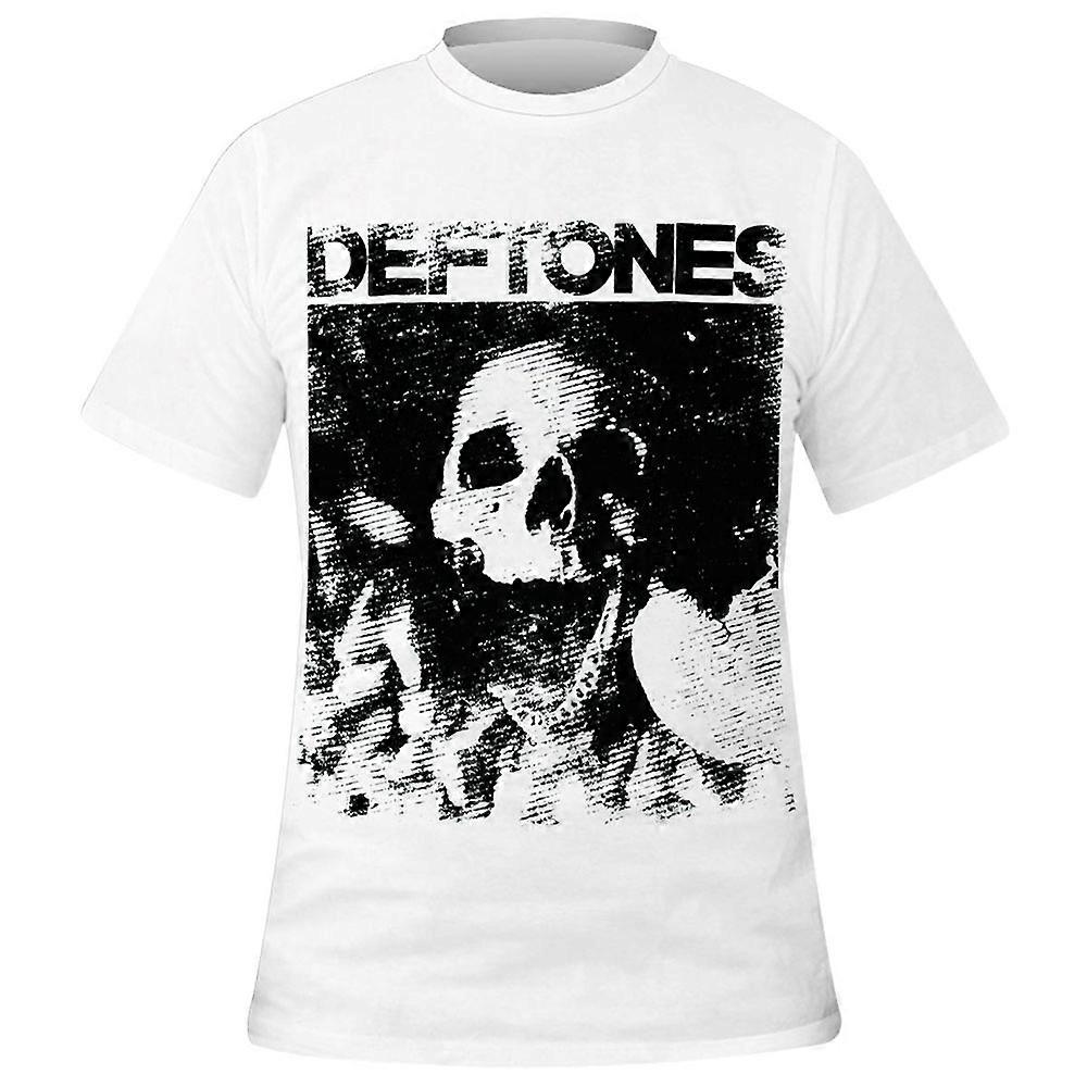 DEFTONES Skull White T-shirt