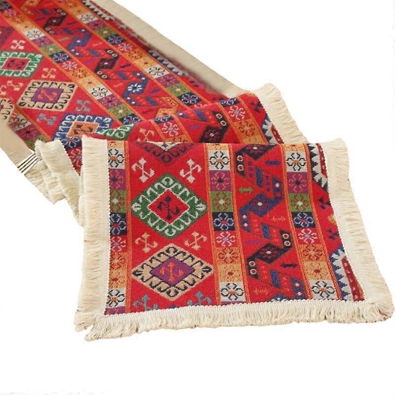 Tablecloth Christmas Flower Bird Table Runner Table Cloth