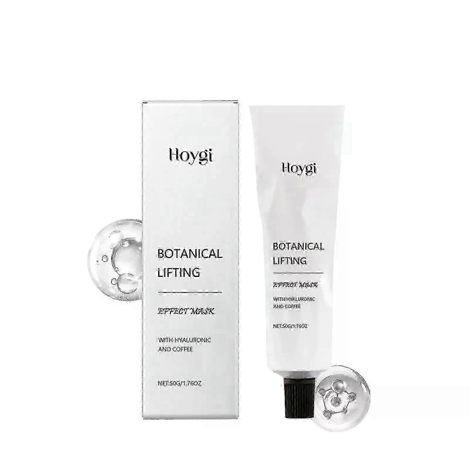 Botanical Lifting Face Mask, Moisturising Mask, Collagen Mask with Hyaluron, Increases Skin Firmness and Reduces the Expression of Wrinkles