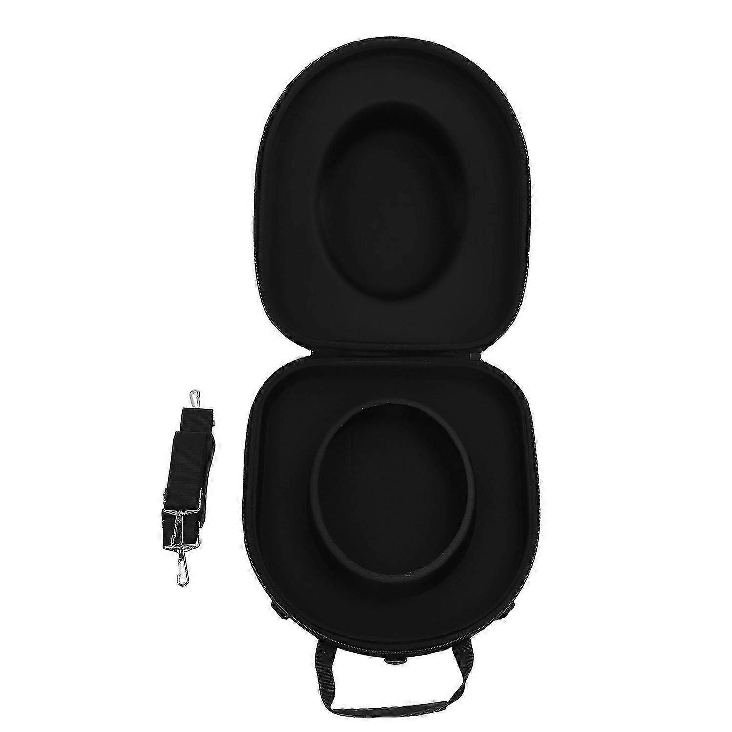 Hat Box for Travel with Adjustable Shoulder Strap Carrying Handle Crush Proof Hard Shell Hat Storage