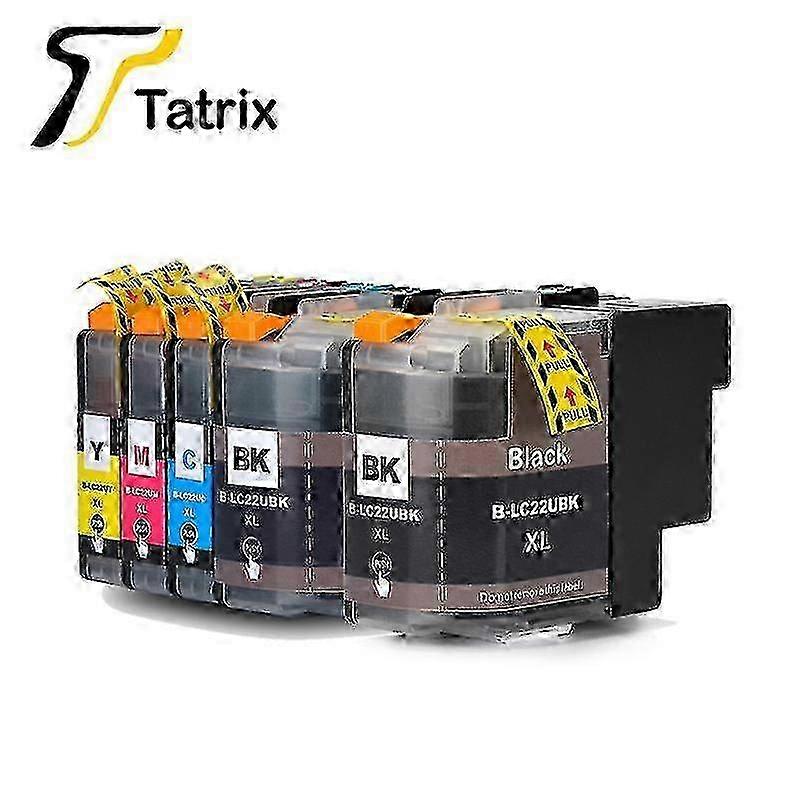 high qualityTatrix For Lc22uxl 22uxl Lc22u Full Ink Cartridge Bk/c/m/y Compatible For Brother Dcp-j785dw Mfc-j985dw Printer