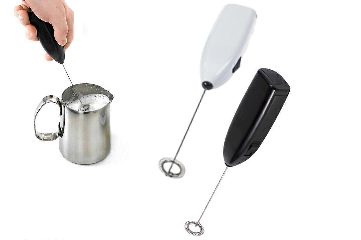2Pcs Electric Mini Foamer Kitchen Tool Milk Frother Egg Beater Stirrer