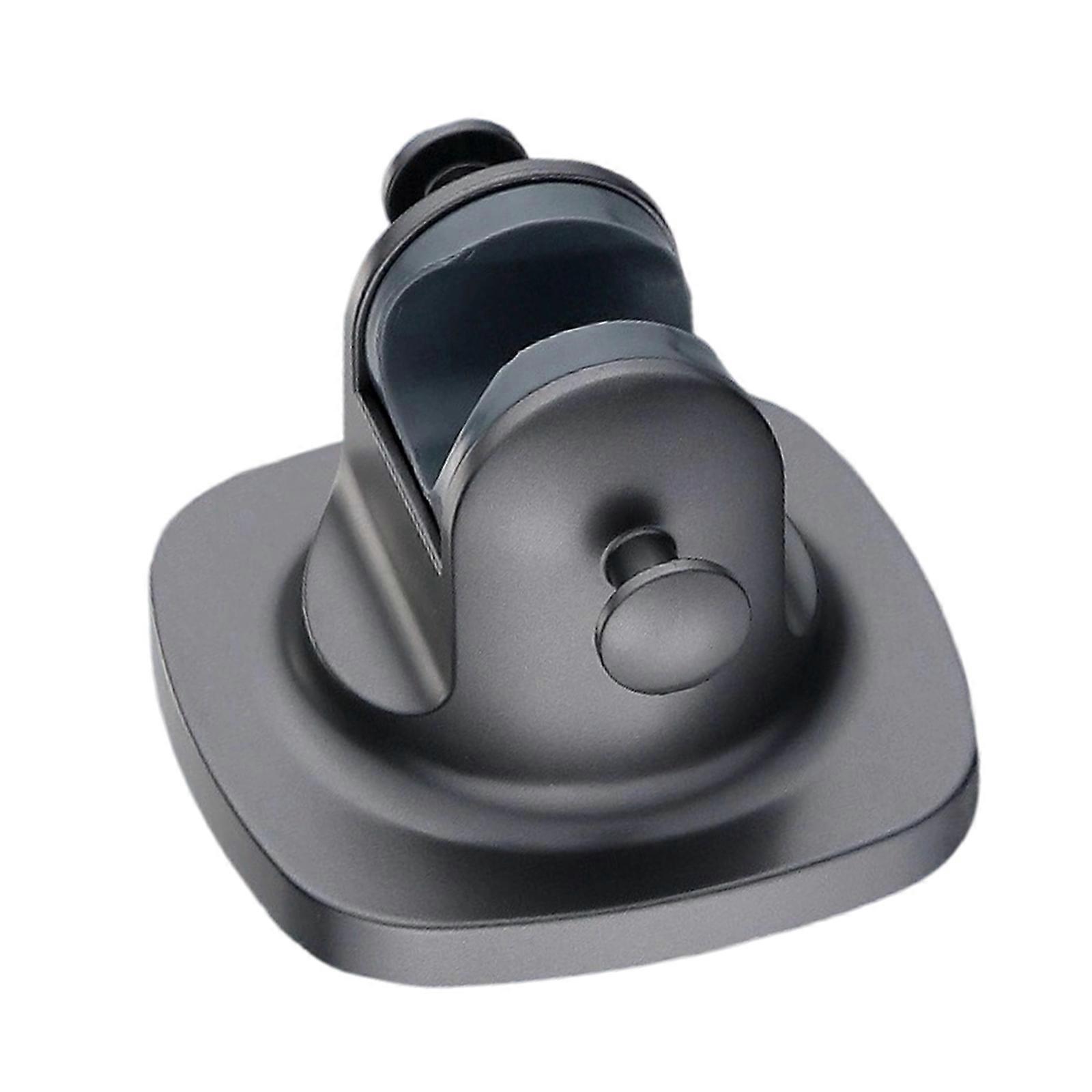 Adjust Showerhead Wall Brackets No Tool Installation Rustproof 360 Rotation Design for Standard Handheld Showers  Gun grey