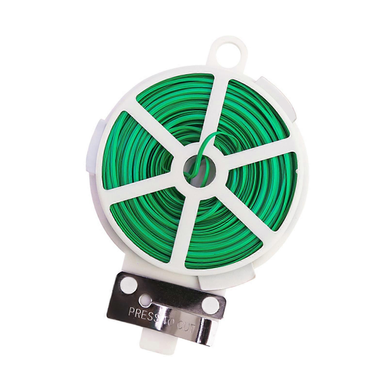Multipurpose Plastic Coated Iron Plant Ties Suitable For Vine Training Flower Staking With Customizable Cutting Length Multicolor