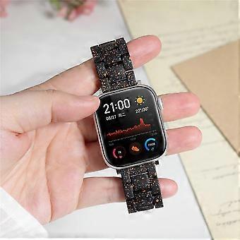 Pulseira de policarbonato com estampa de respingos de tinta, compatível com Apple Watch Ultra 3 2 1 49 mm / Series 11 10 46 mm / 9 8 7 45 mm / SE3 SE2 SE 6 5 4 4