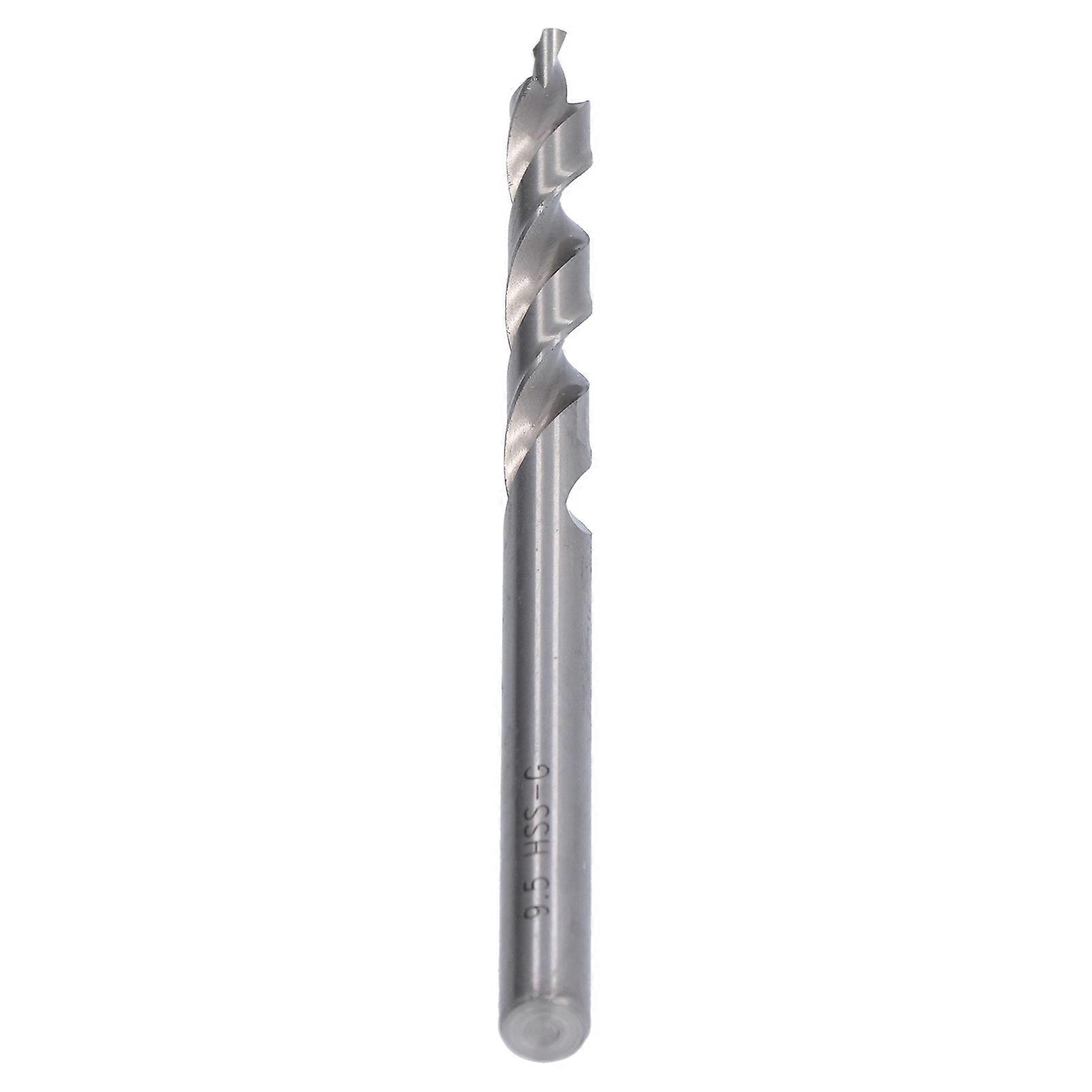 Spiral Drill Bit High Speed Steel Straight Shank Step Oblique Hole Positioning Bit with Wrench