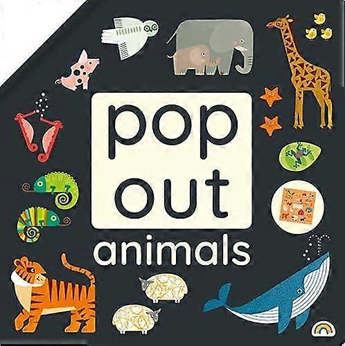 Pop Out  Animals by Philip Dauncey Foldout book or chart Book