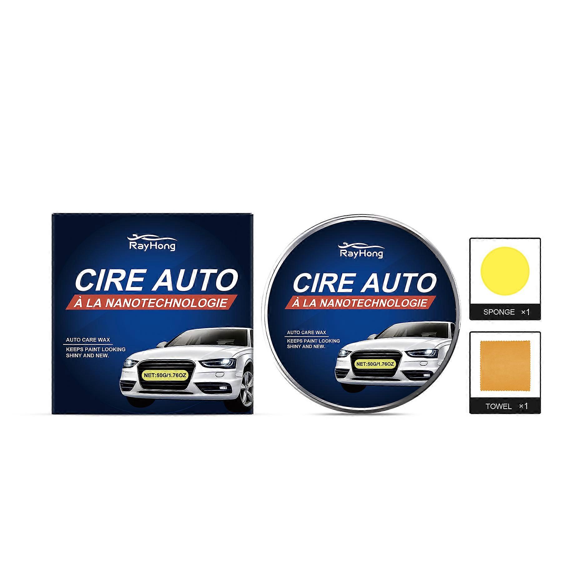 Rayhong Car Care Wax Set: Coating, Scratch Care, Paint Surface Polishing, Car Maintenance Wax